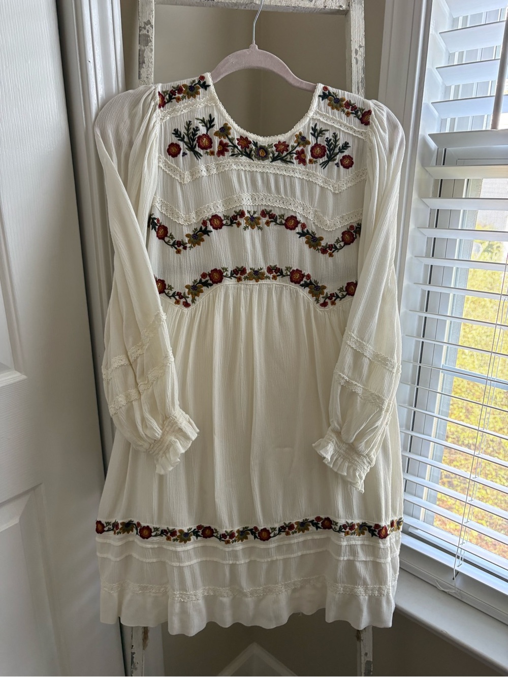 Free People
Pasadena Embroidered Mini
Dress